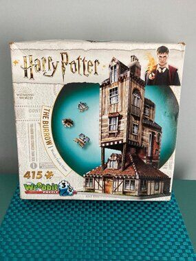 Harry Potter 3D Foam Puzzle: 415 Pcs Age 14+ Burrow Weasley Family Home